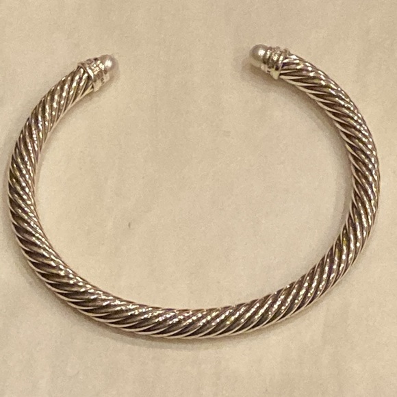 David yurman 5mm bracelet with pearl - Picture 2 of 7